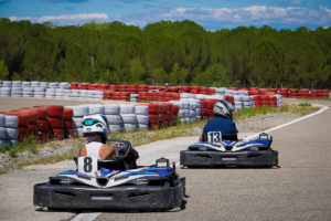 Part of the fleet of quads