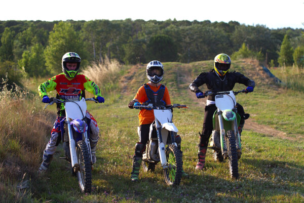 Moto Cross on track