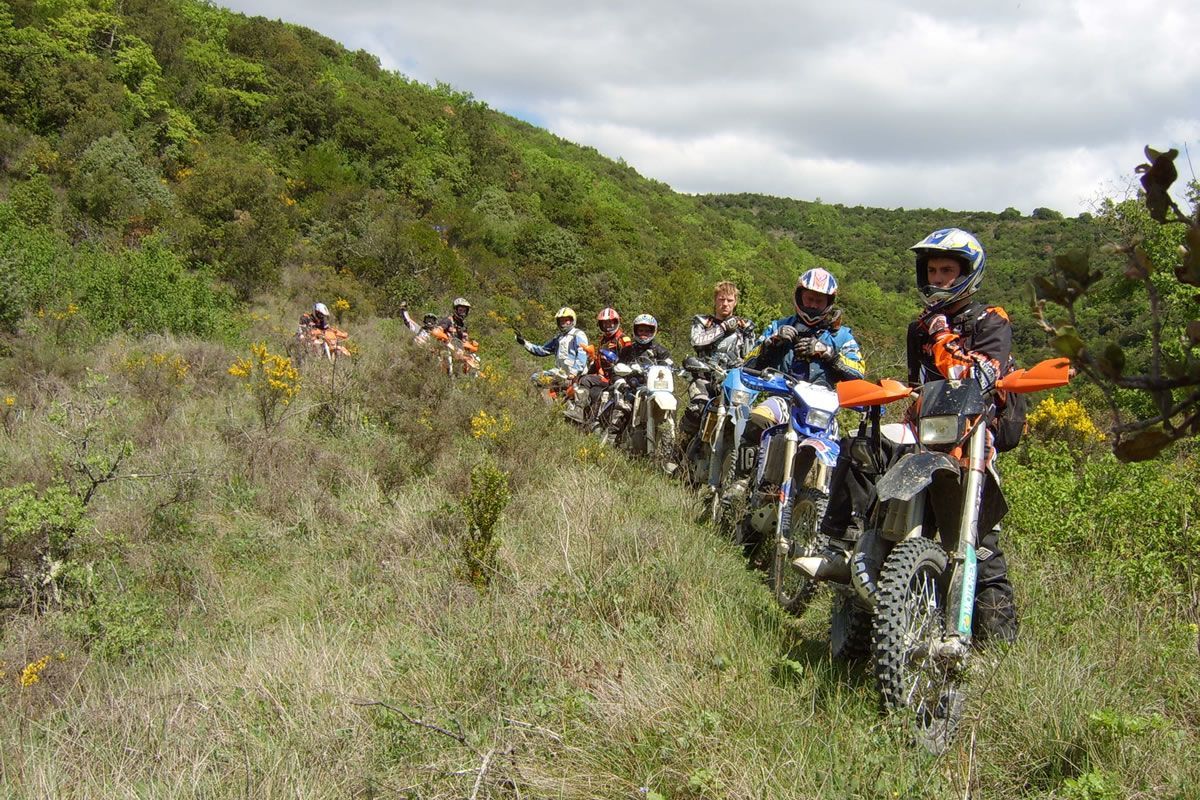 Moto enduro Moto enduro