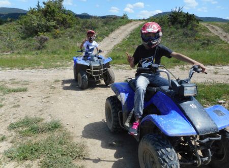 Quad sur circuit
